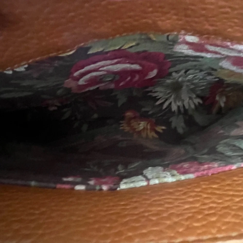 Brighton Croc Embossed Double Handle shoulder bag; Vintage - Picture 7 of 8